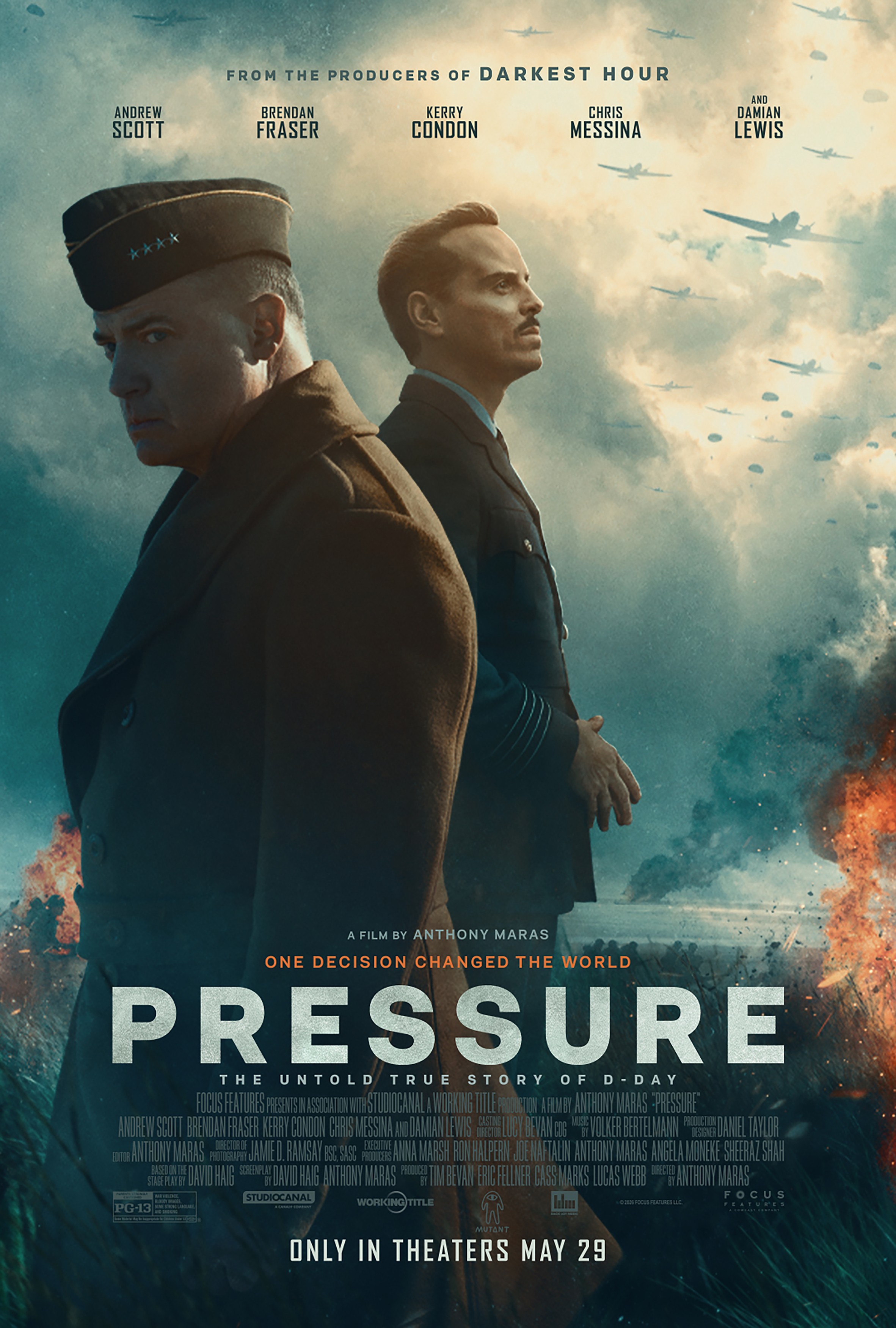 Only For D Day:只为胜利——电影《诺曼底72小时》(Pressure)评价